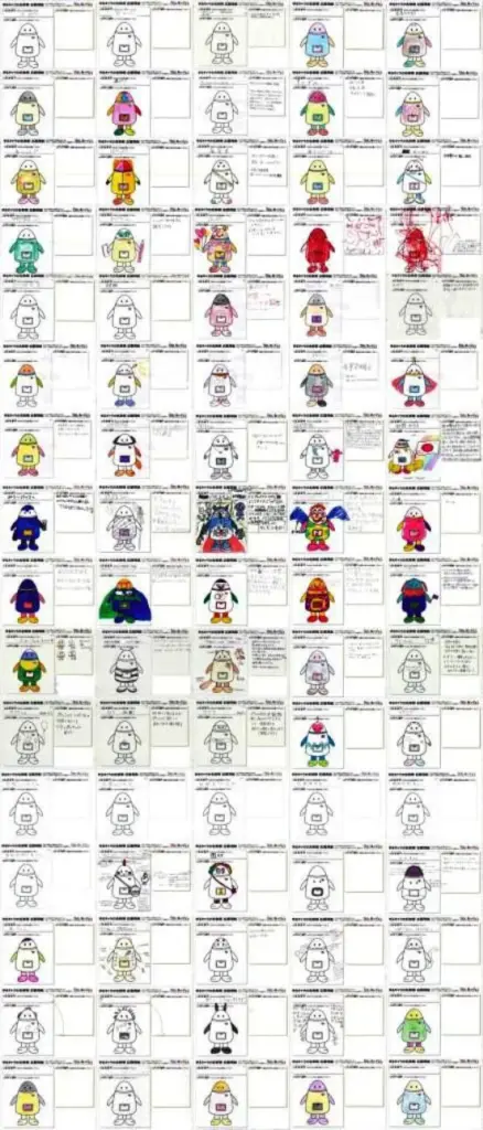 ワトワくんデザイン作品一覧